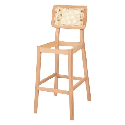 ZİON HASIRLI BAR SANDALYESİ