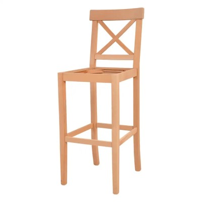 ÇAPRAZ DÖŞEMELİ BAR SANDALYESİ