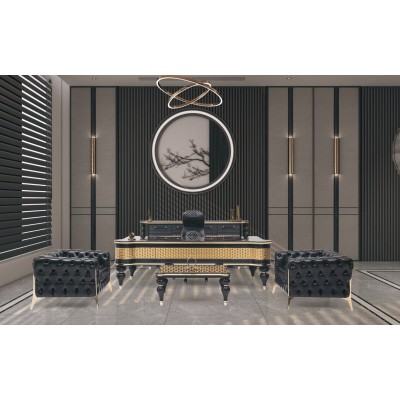 BLACK LÜKS OFİS MOBİLYA TAKIMI