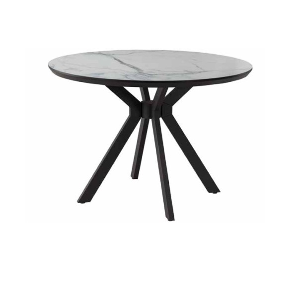 POLO YUVARLAK BEYAZ MASA