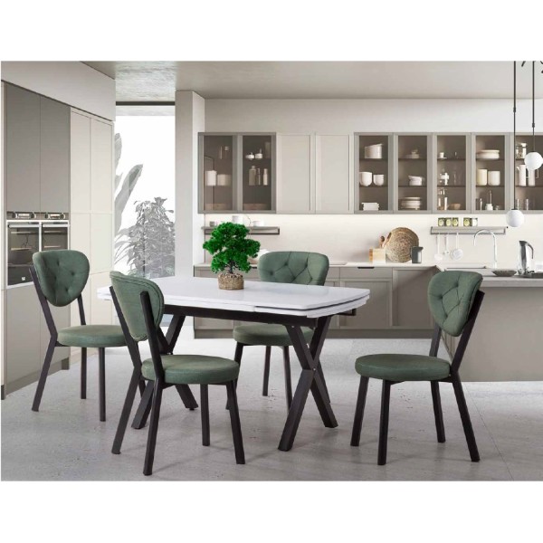 NİL GLOKS MUTFAK MASASI TAKIMI